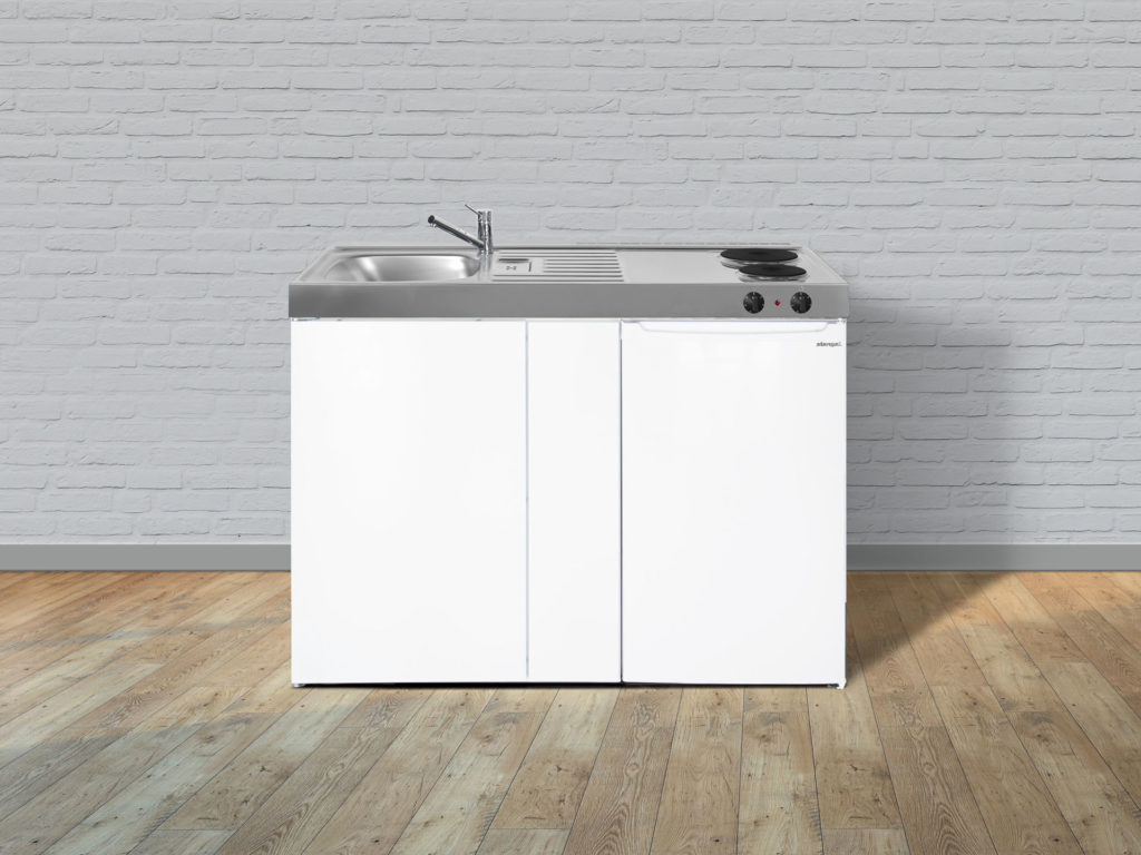 stengel miniküche 120cm easyline edelstahl